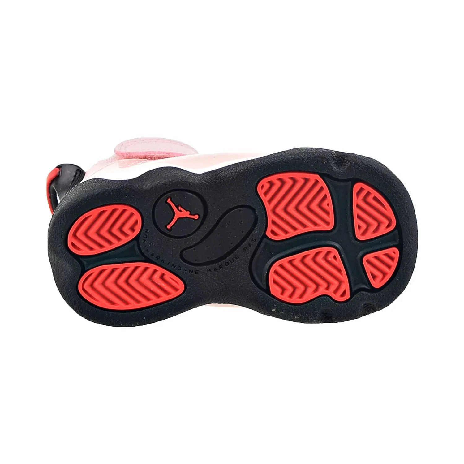 Jordan 6 Rings (TD) Toddlers Shoes Atmosphere-Infrared 23-Black-White