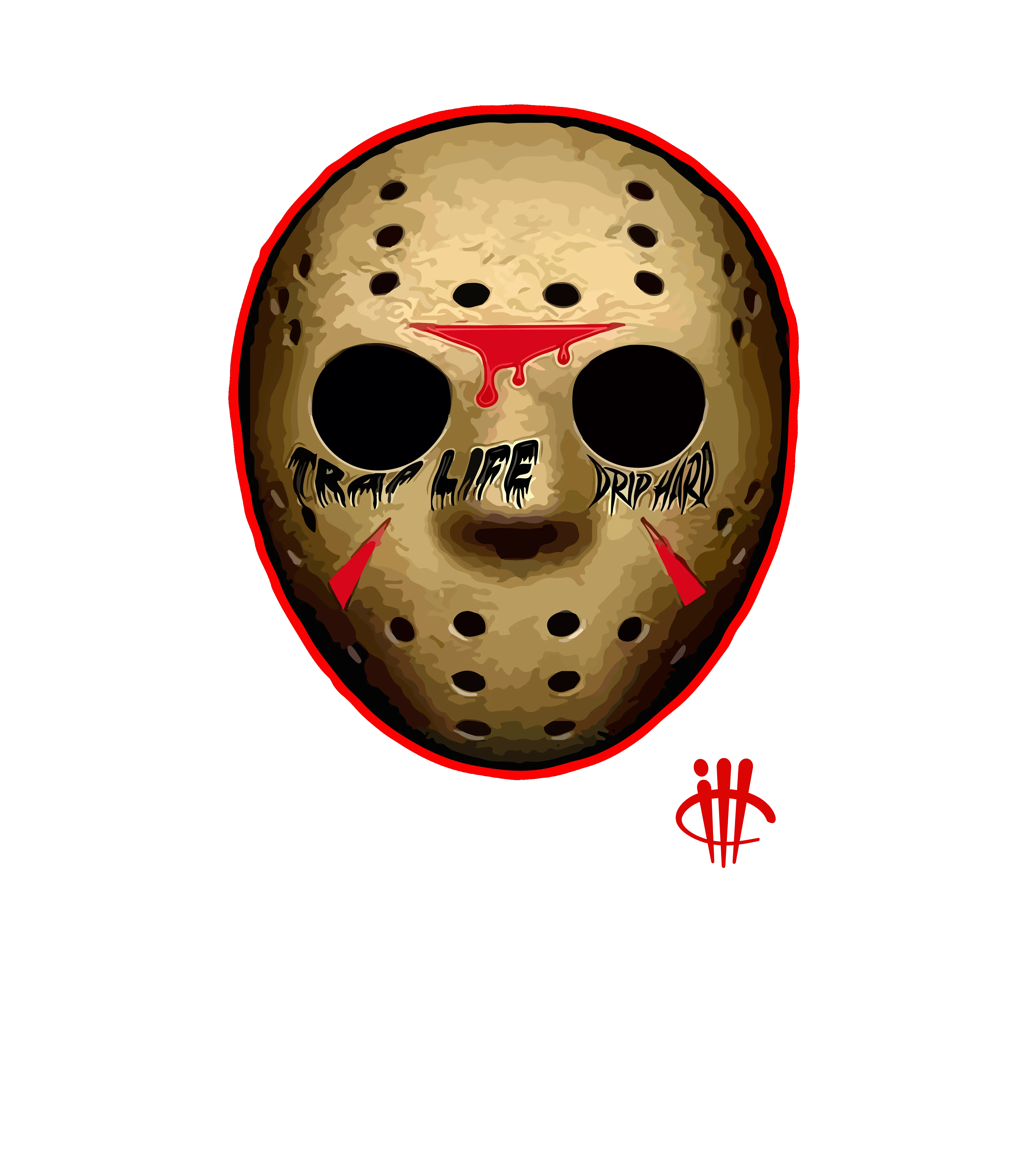 JORDAN LEGACY 312 LOW (“Chicago”) Black T-Shirt (ILL MASK)