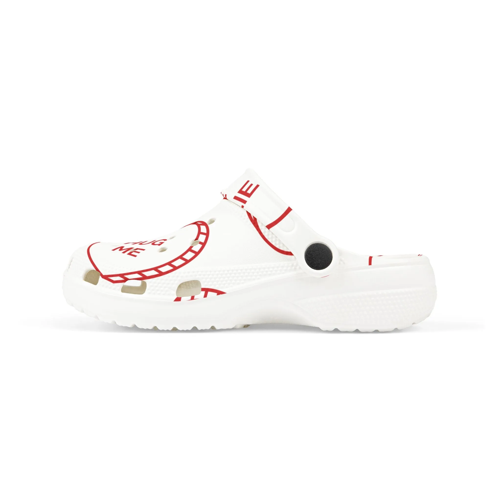 Kids Valentine’s Day Candy Heart Foam Clogs | Adorable All-Over Print with Fun Phrases