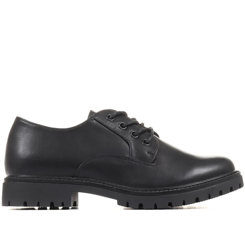 Lightweight Lace-Up Shoes - WBINS36118 / 322 793