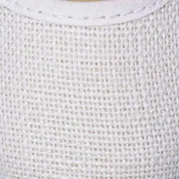 Linen Mary Jane White
