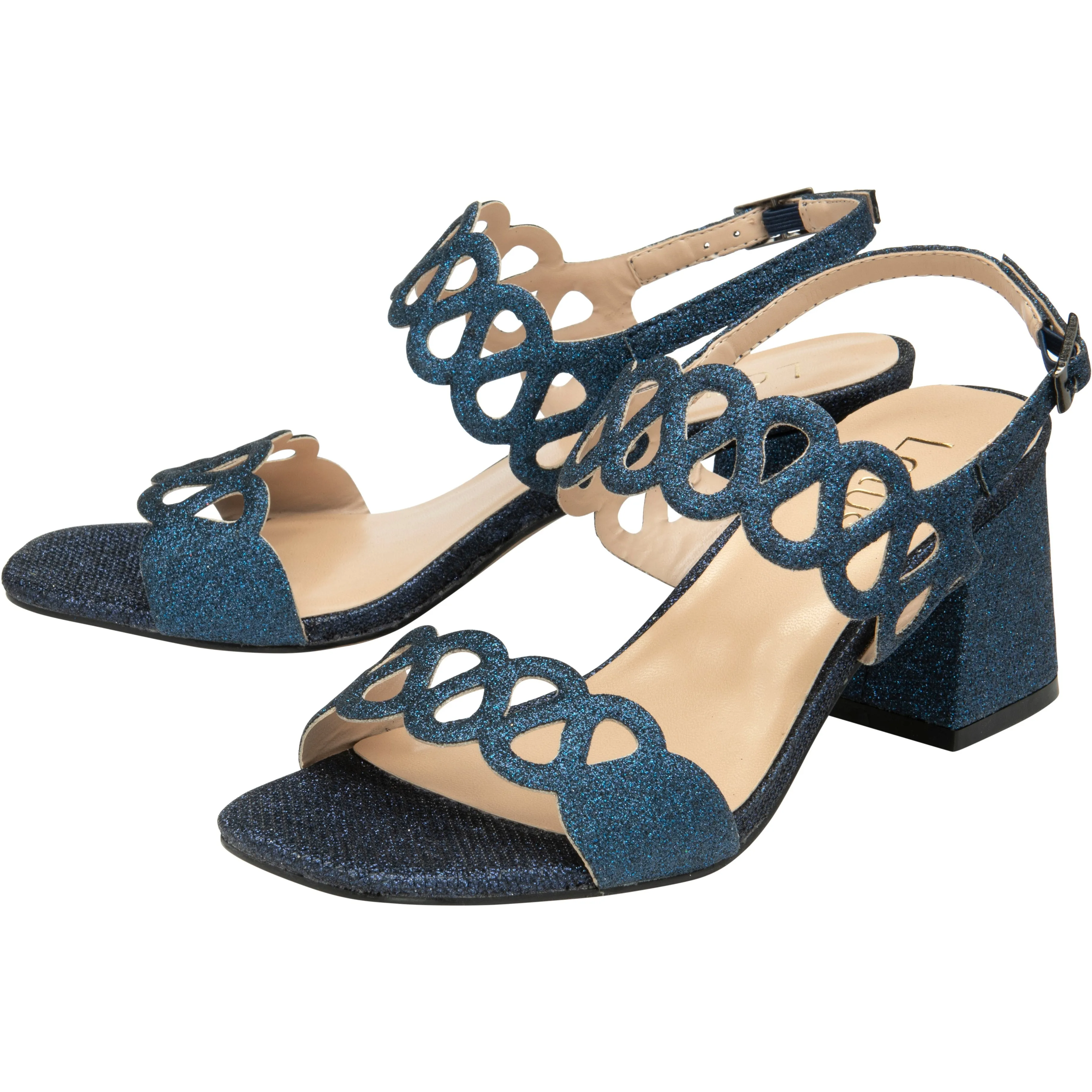 Lotus Classic Occasion Wear Sandal Dion Navy ULS317