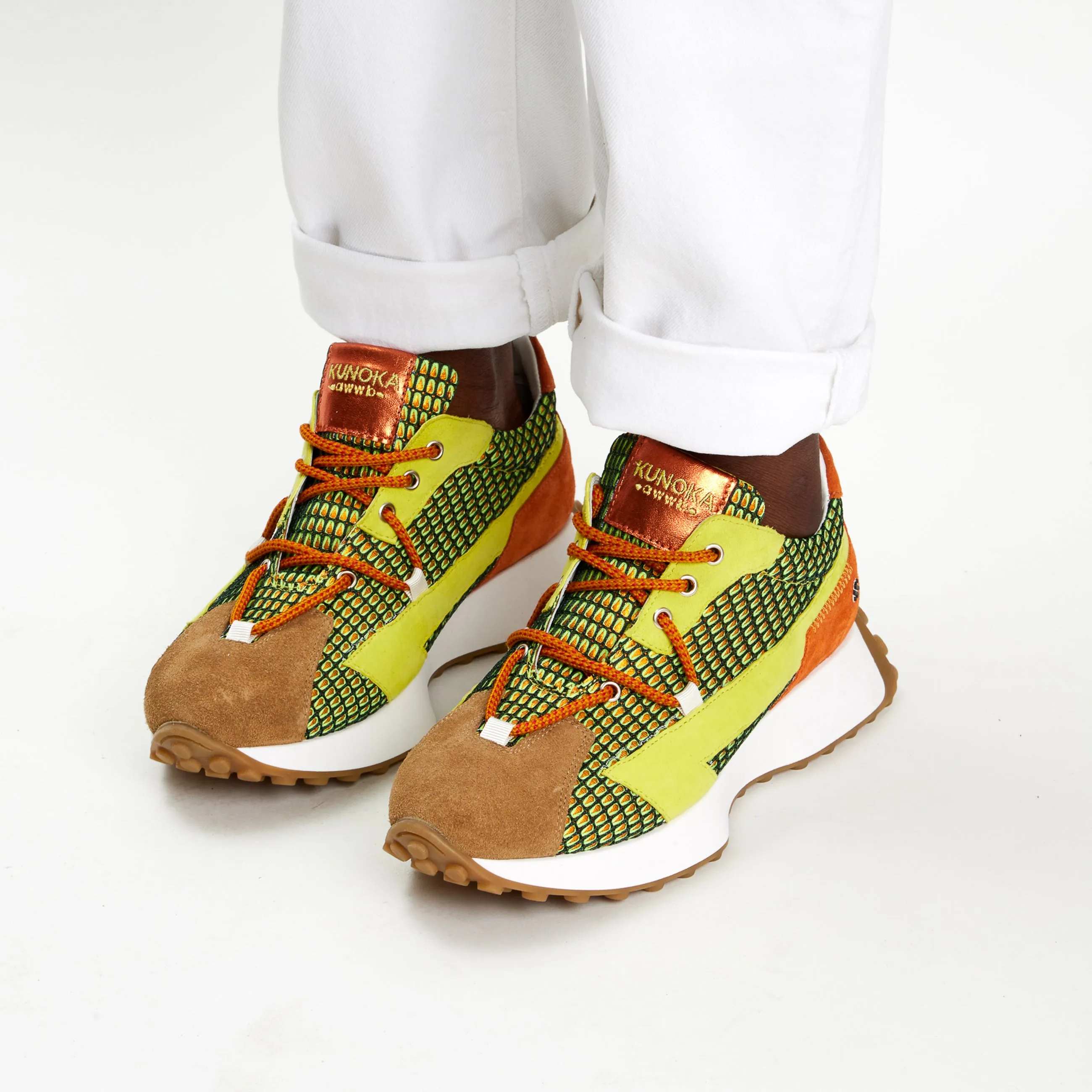 LUNA platform sneaker - Goldie