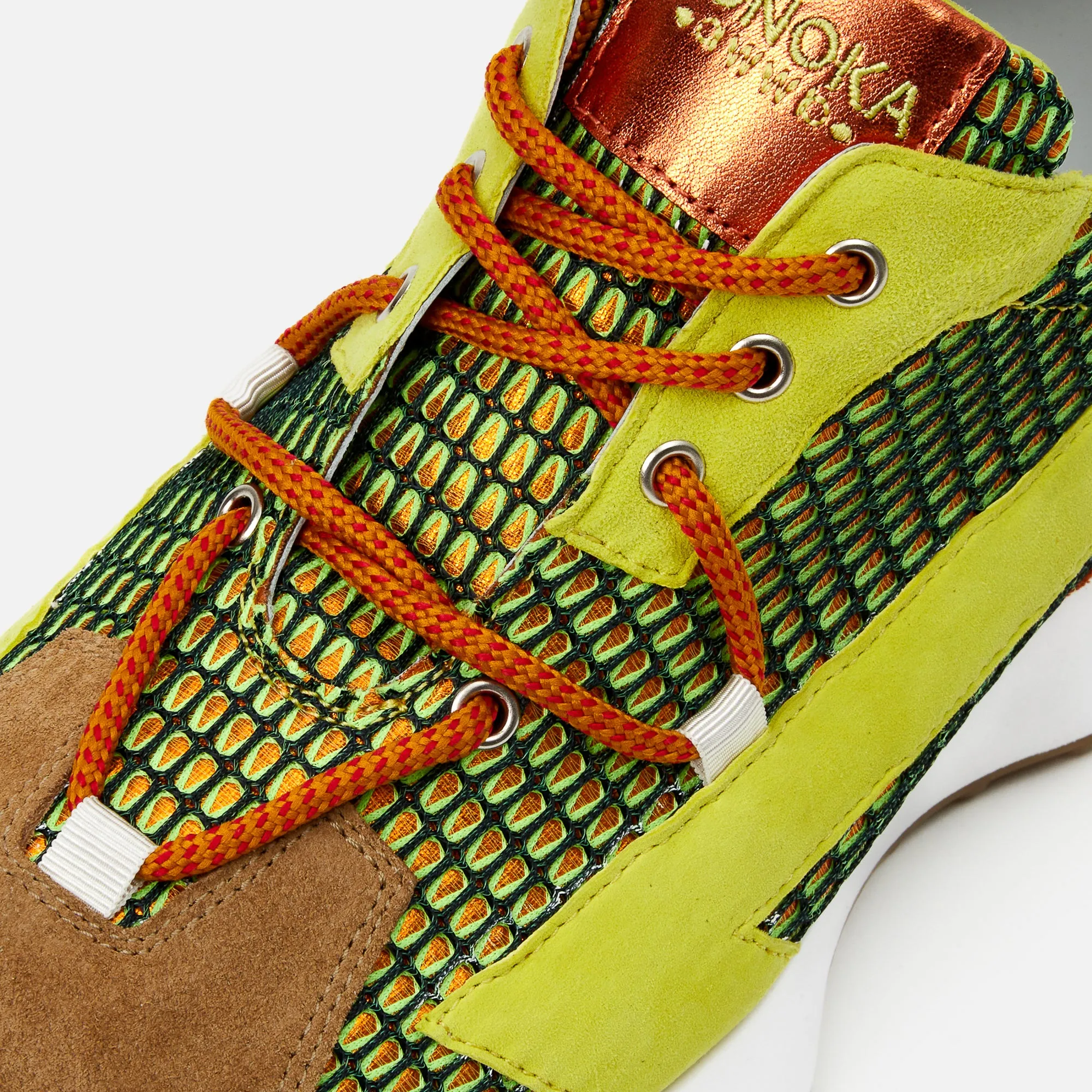 LUNA platform sneaker - Goldie