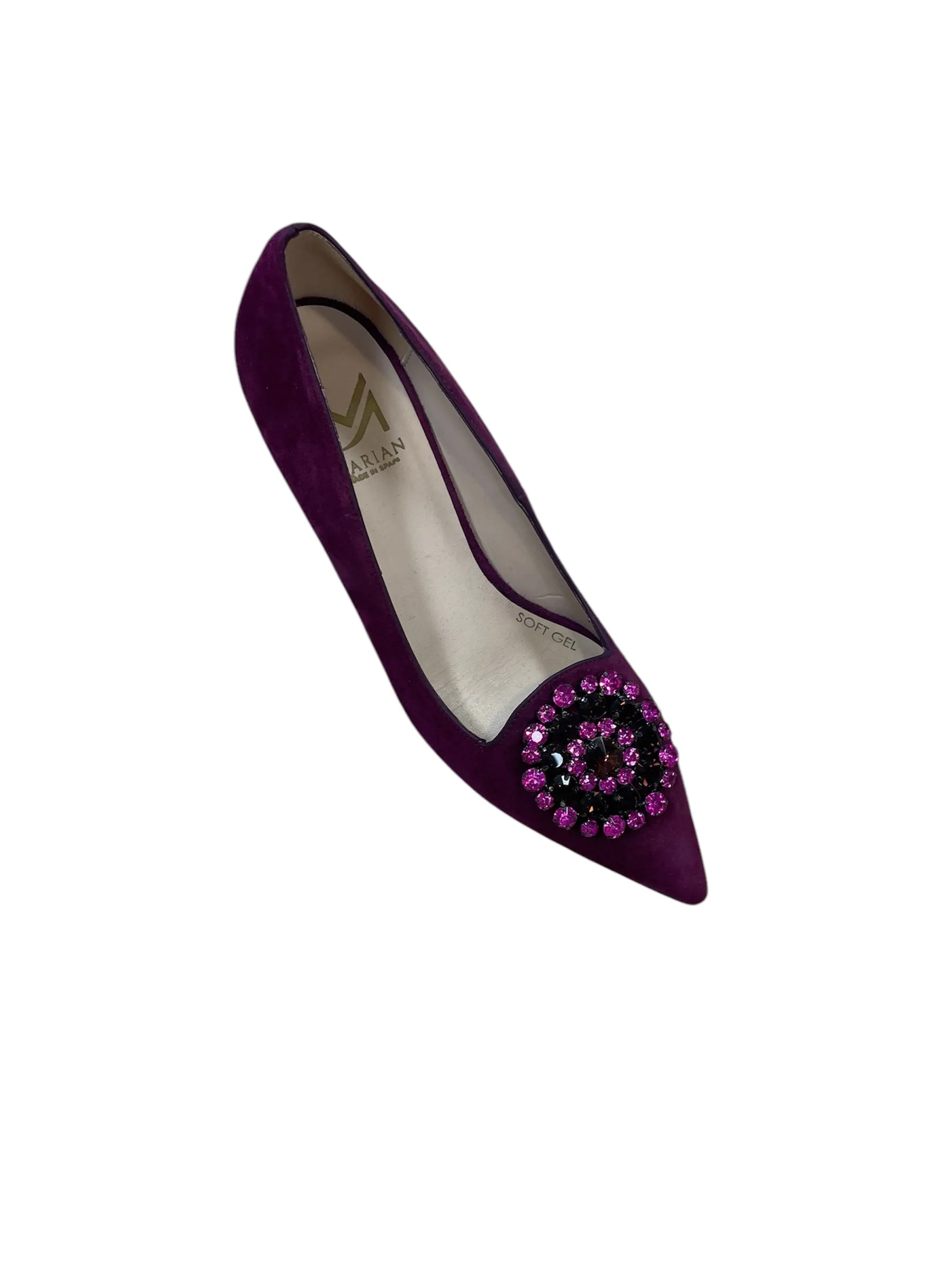 Marian purple suede shoes