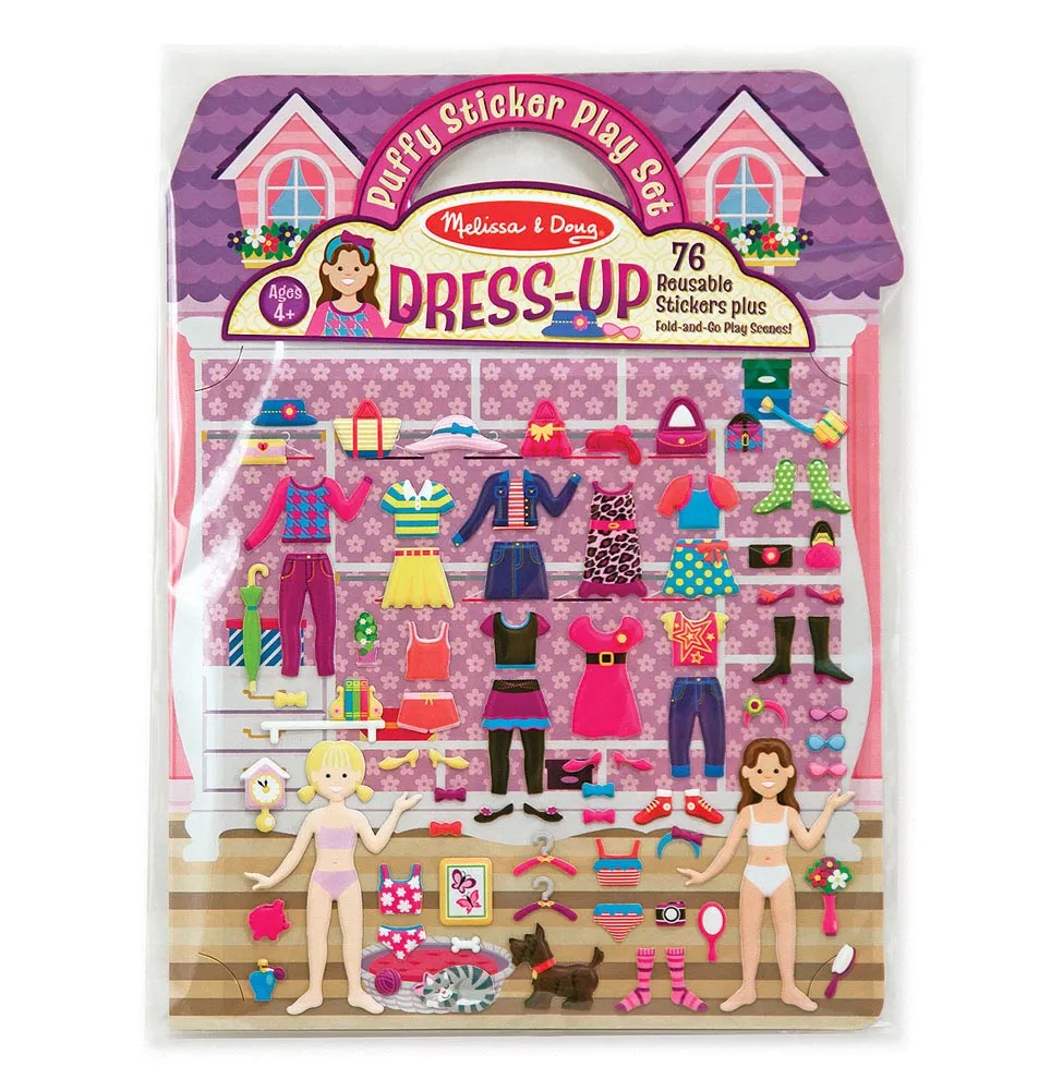 Melissa & Doug - Puffy Stickers Play Set - Dress-Up