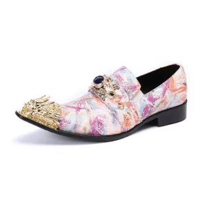 Men's leather shoes Korean style business casual leather breathable British inner heightening formal wear one-piece drop-shipping wedding groom's shoes