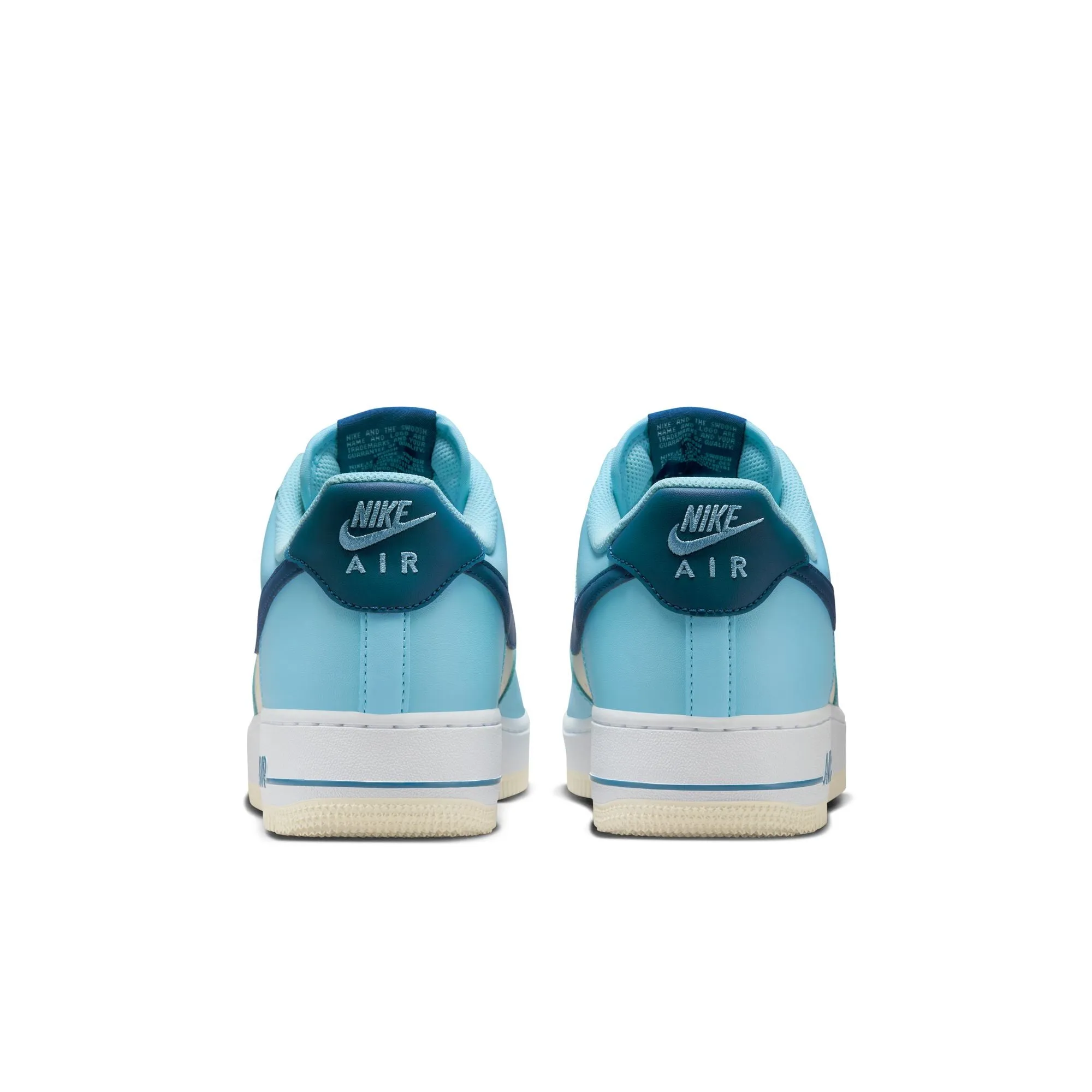 MENS NIKE AIR FORCE 1 '07 (AQUARIUS BLUE)