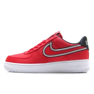 Men's Nike Air Force 1 '07 LV8 1 Reverse Stitch "BREDS" (University Red/Black/White)(CD0886-600)