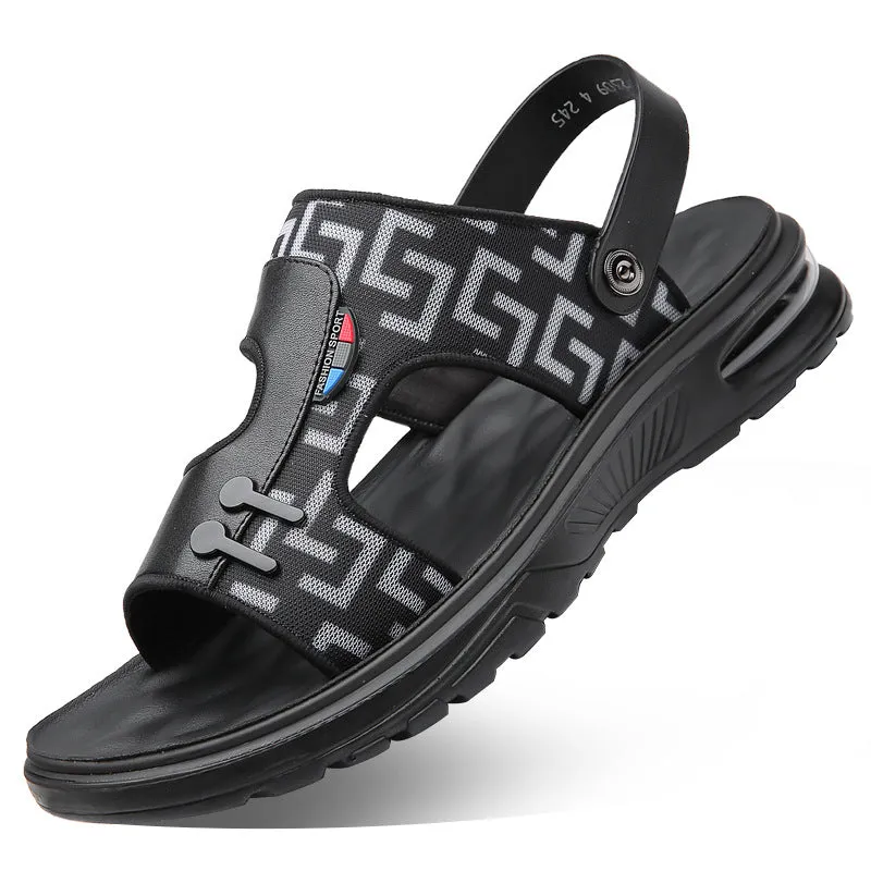 Men's Outer Wear Platform Sandals (In Stock)