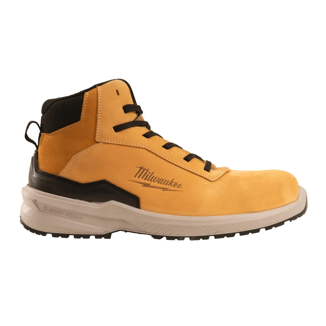 Milwaukee FLEXTRED™ S3S Mid Cut Beige Safety Boots