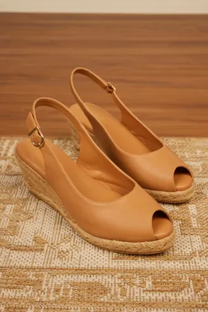 Mimpikita Brown Wedges