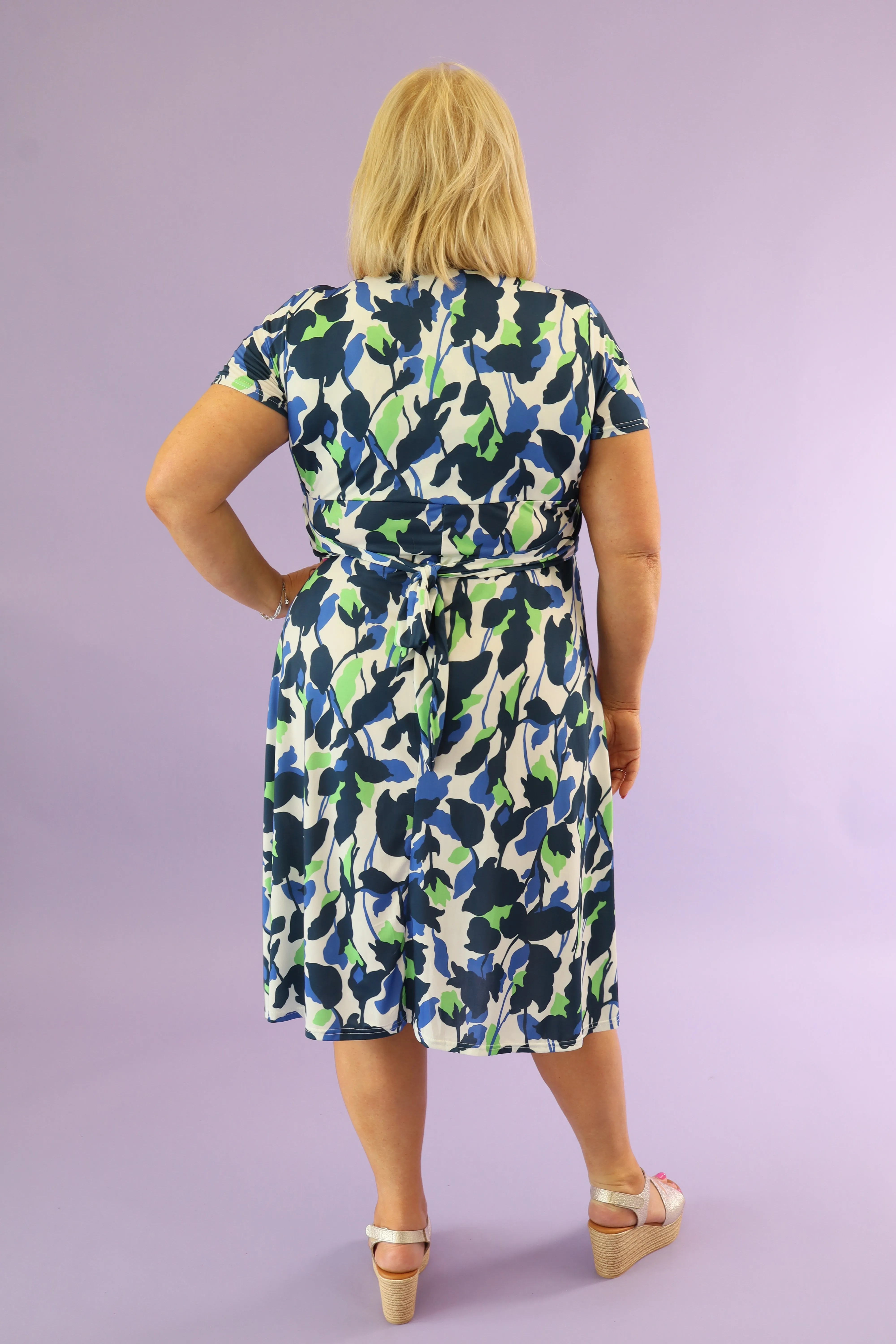 Monica Dress In Navy