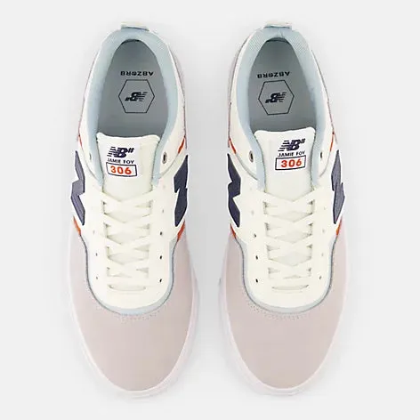 NEW BALANCE 306 WHITE WITH GREY 12
