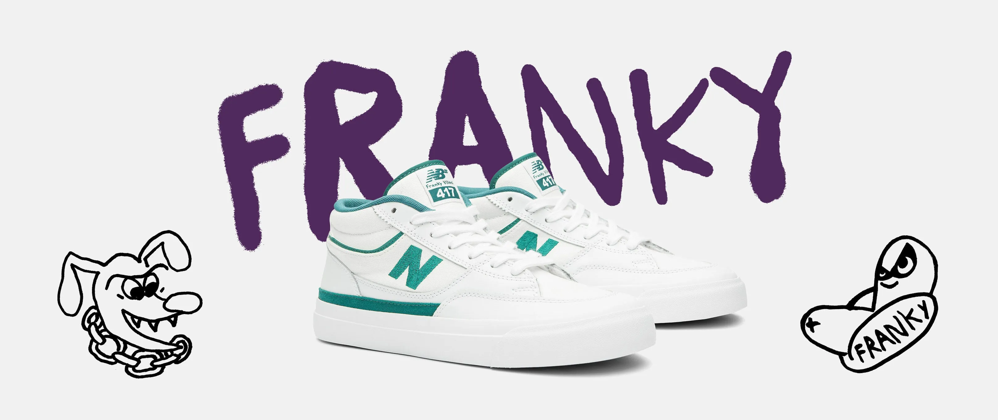 NEW BALANCE 417 FRANKY V 9.5