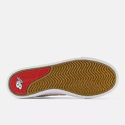 New Balance Numeric 22 Shoes - White/red