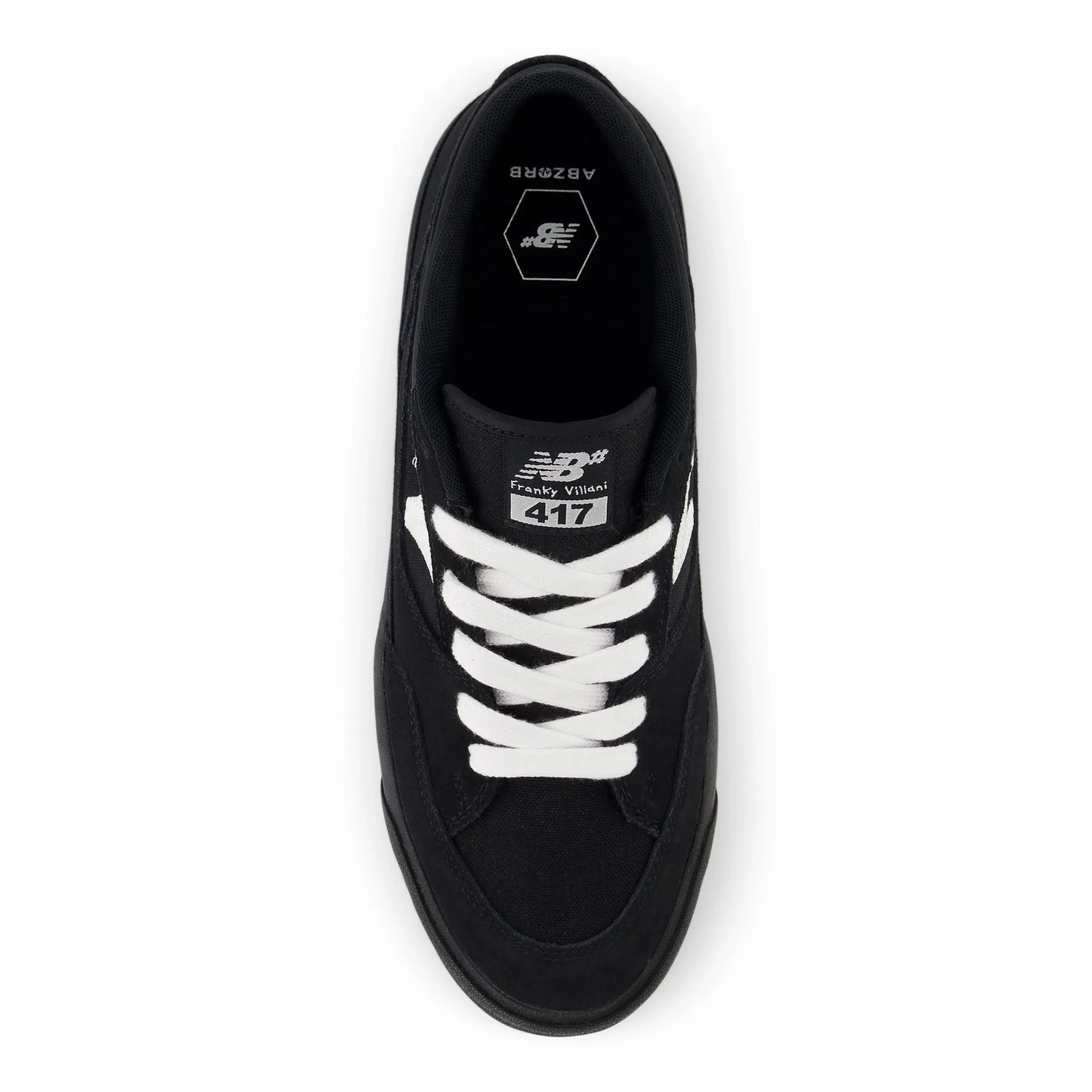 New Balance Numeric 417 Franky Villani Low Skateboard Shoe - Black/Black