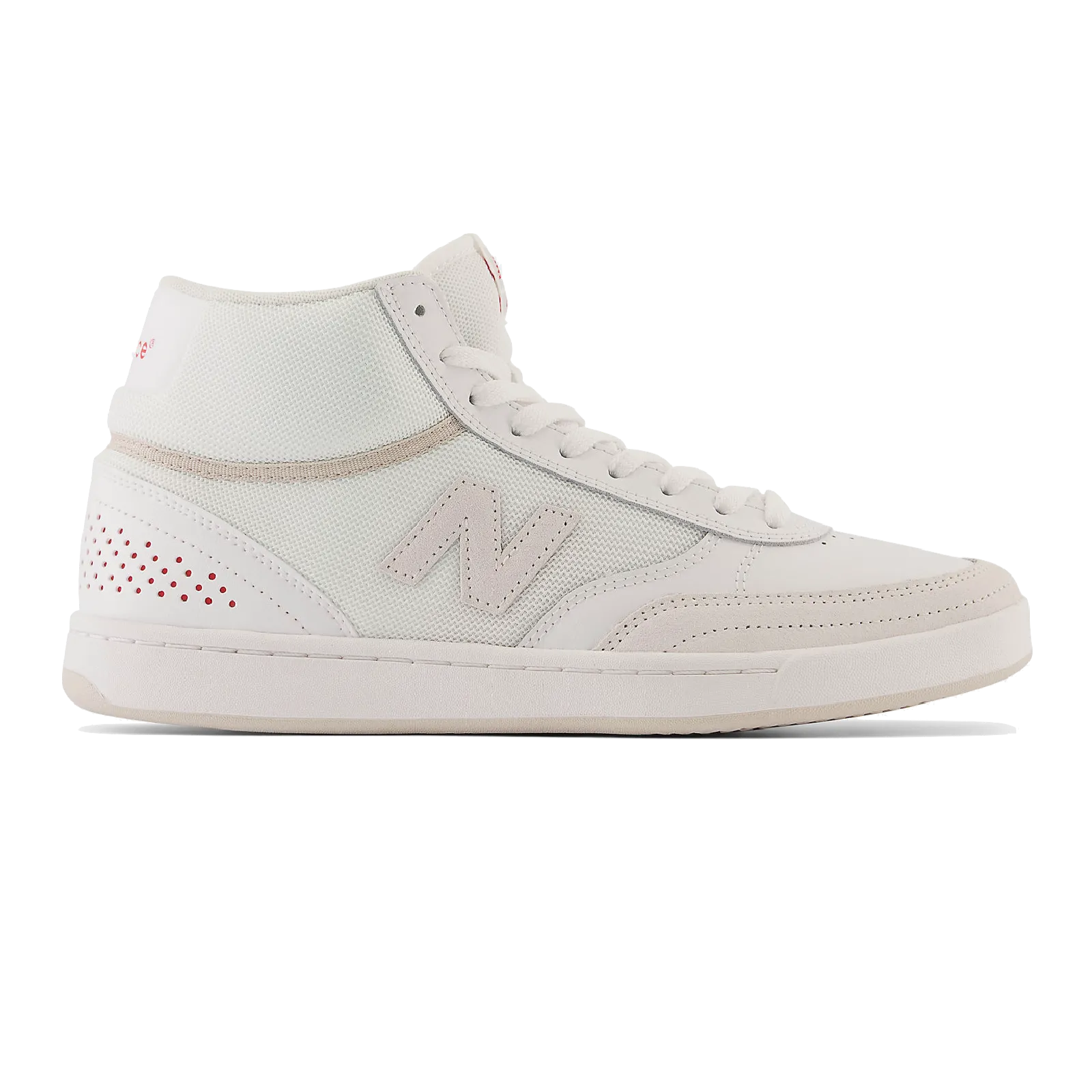 New Balance Numeric 440 High - White/Red
