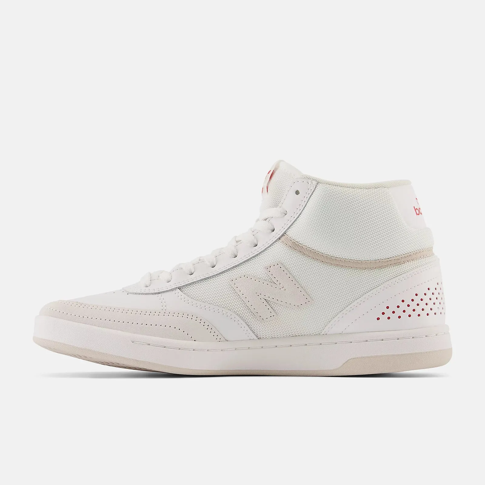 New Balance Numeric 440 High - White/Red