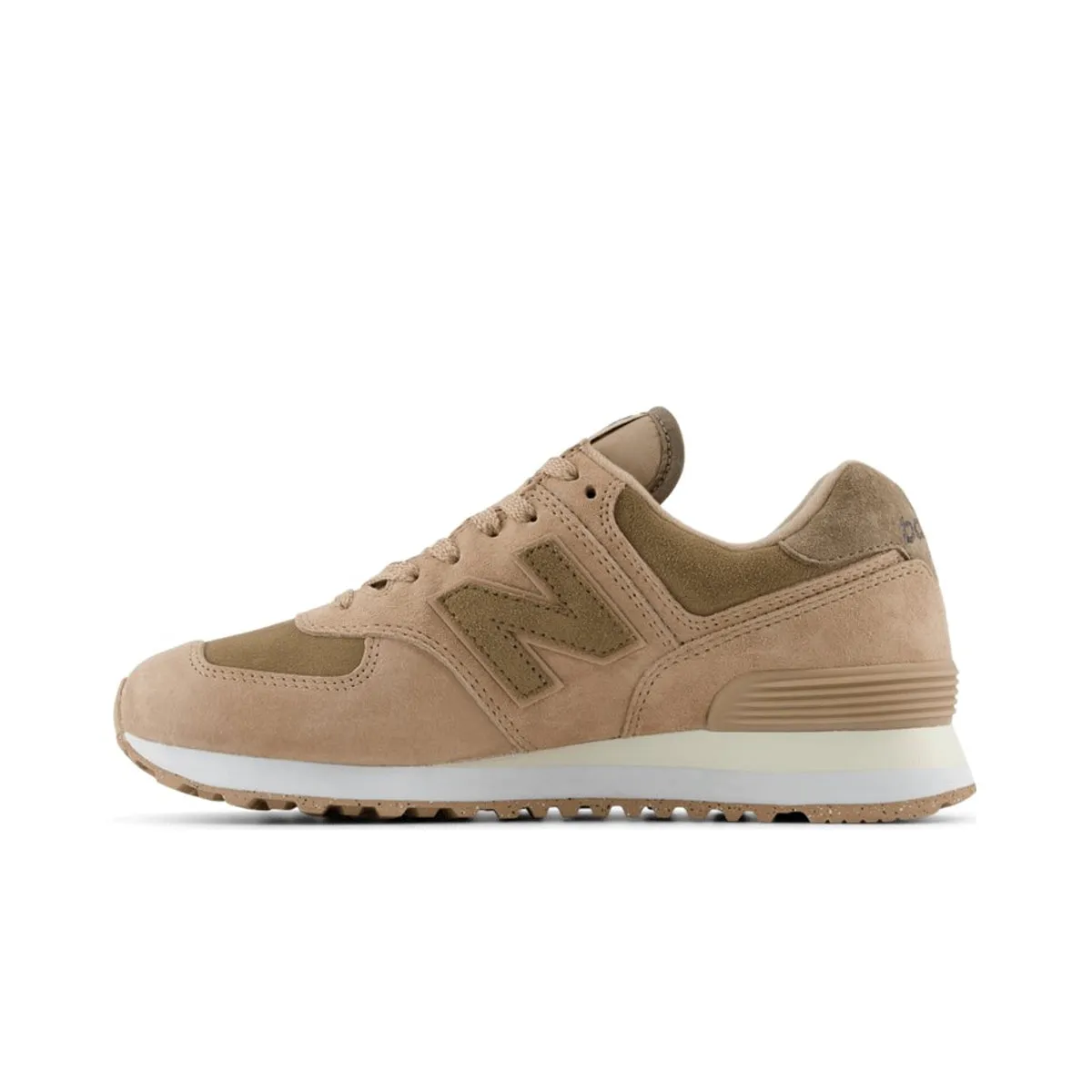 New Balance Womens 574 Running Shoes WL574HI2 Flat Taupe