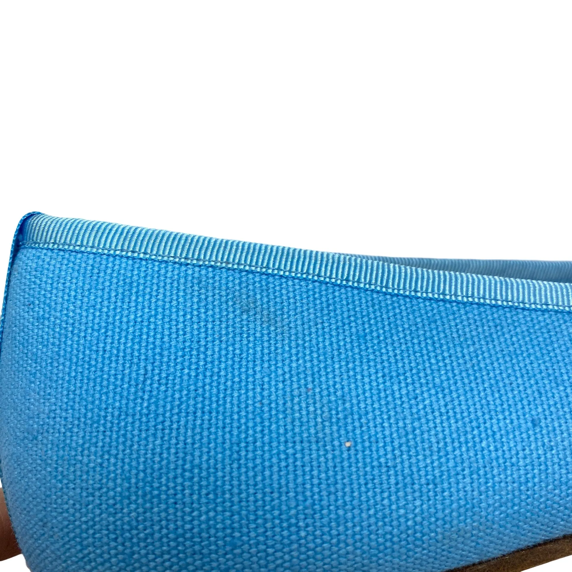 Nicky Hilton x French Sole Blue Bow Flats