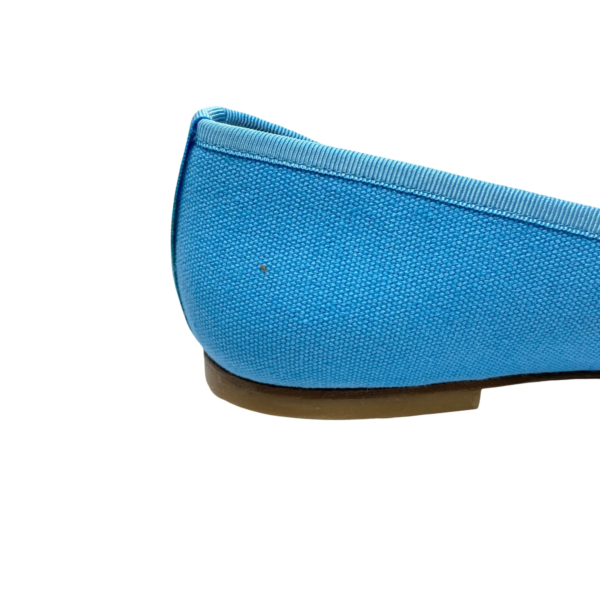 Nicky Hilton x French Sole Blue Bow Flats