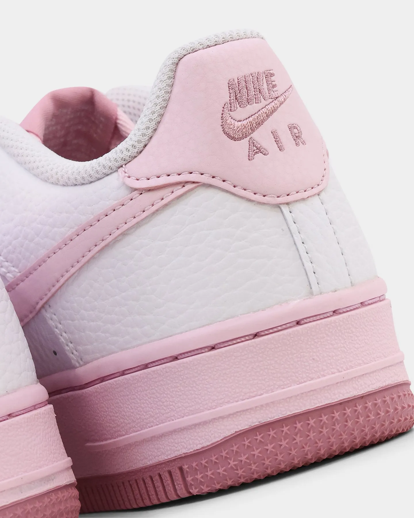 Nike Kid's Air Force 1 (GS) White/Pink Foam