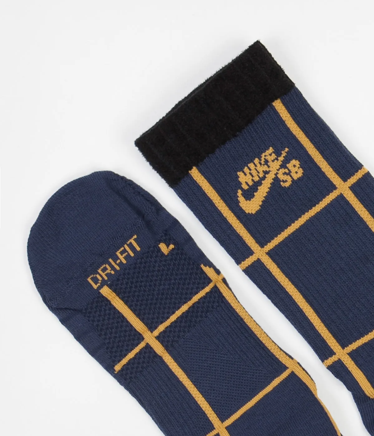 Nike SB Everyday Max Lightweight Crew Socks (3 Pair) - Green / Multicolour
