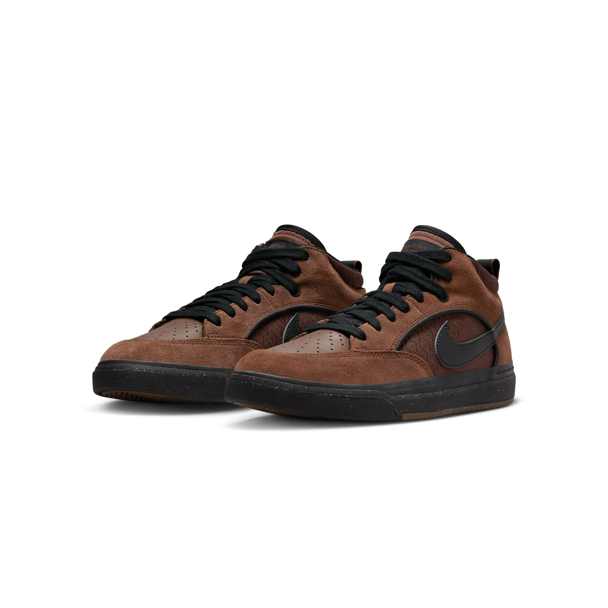 Nike SB Mens React Leo Shoes 'Cacao'