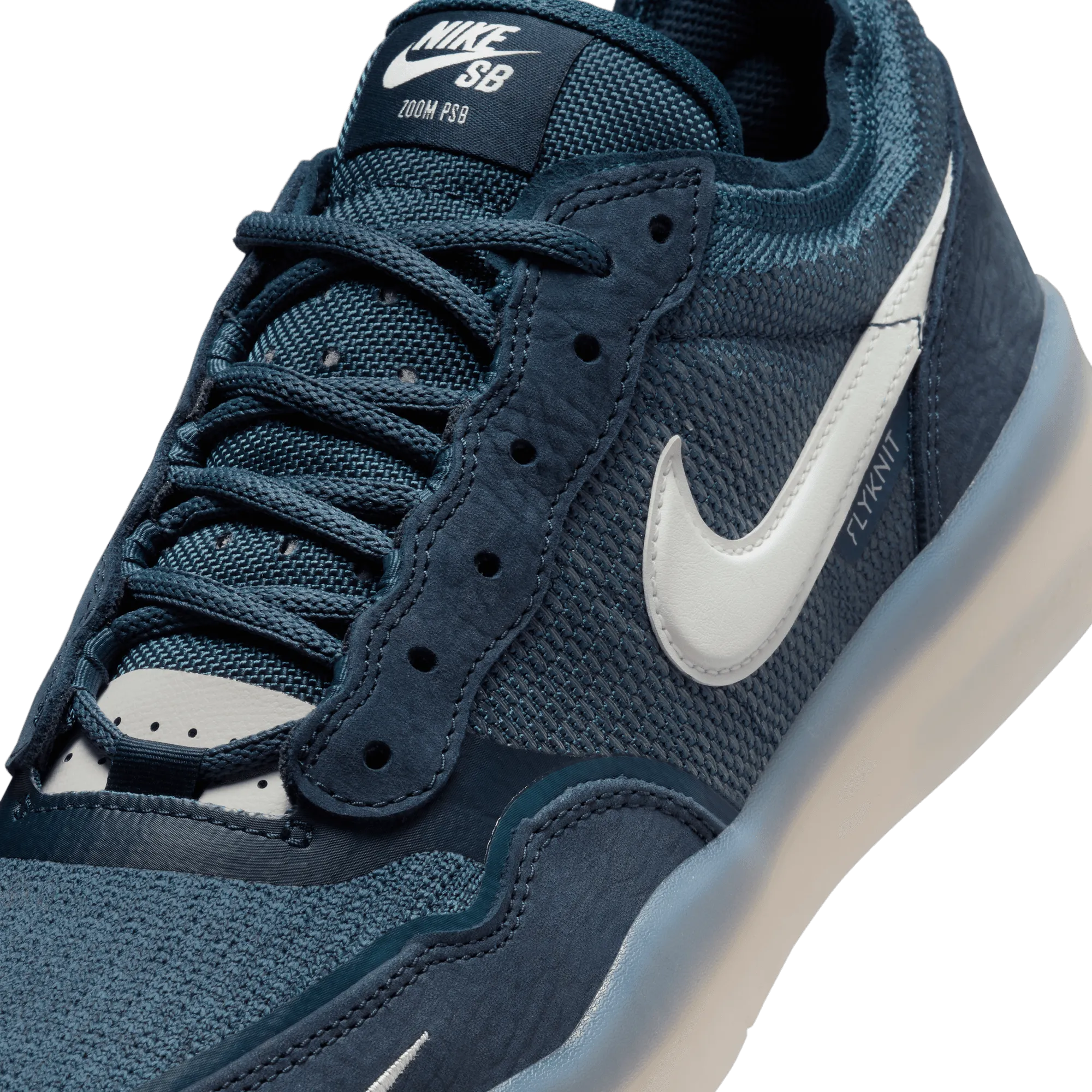 Nike SB PS8 Skateboard Shoe - Obsidian/Phantom-Squadron Blue-Navy