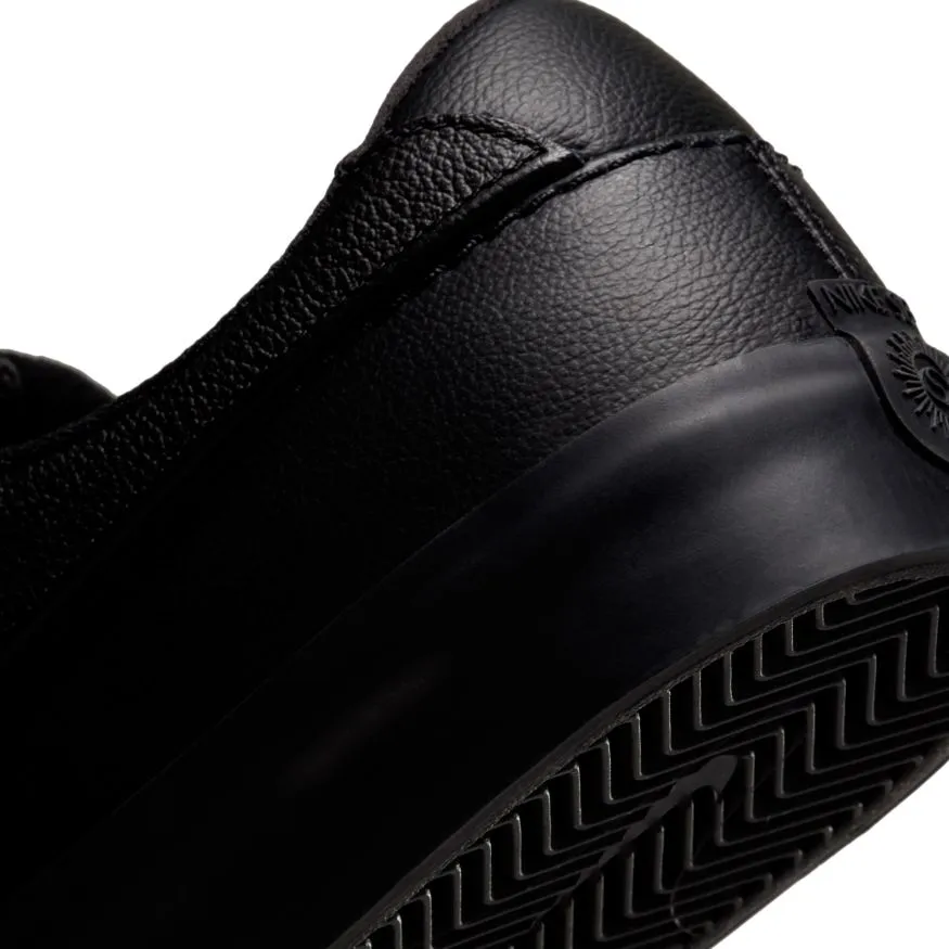 Nike SB Shane Premium Skateboard Shoe - Black/Metallic Silver-Black-Black