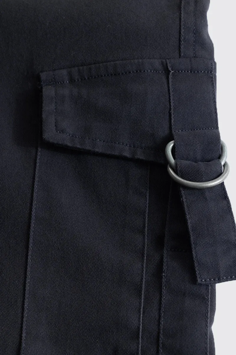 Noemi Black Cargo Pant