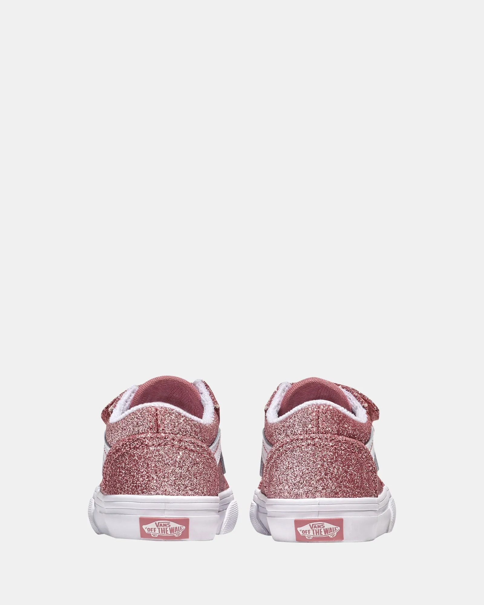 Old Skool V Glitter Infant Rose Gold
