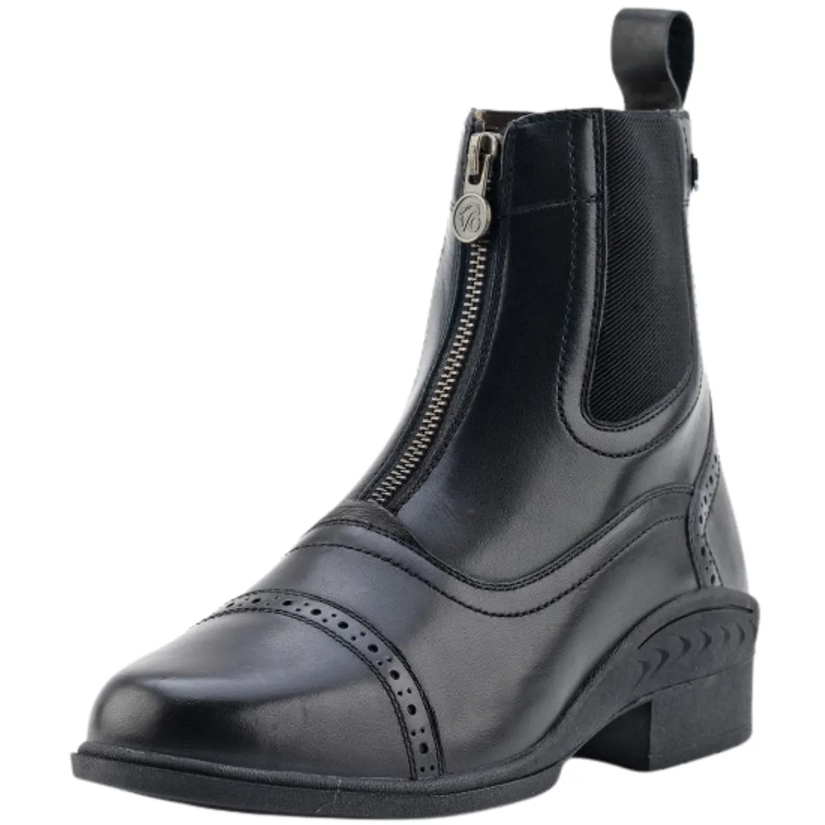 Ovation 'Tuscany' Zip Paddock Boots in Black - Women's 9.5