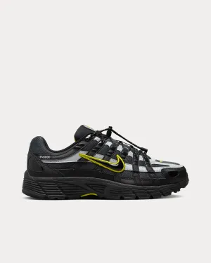 P-6000 Anthracite / High Voltage / Metallic Silver / Black Low Top Sneakers