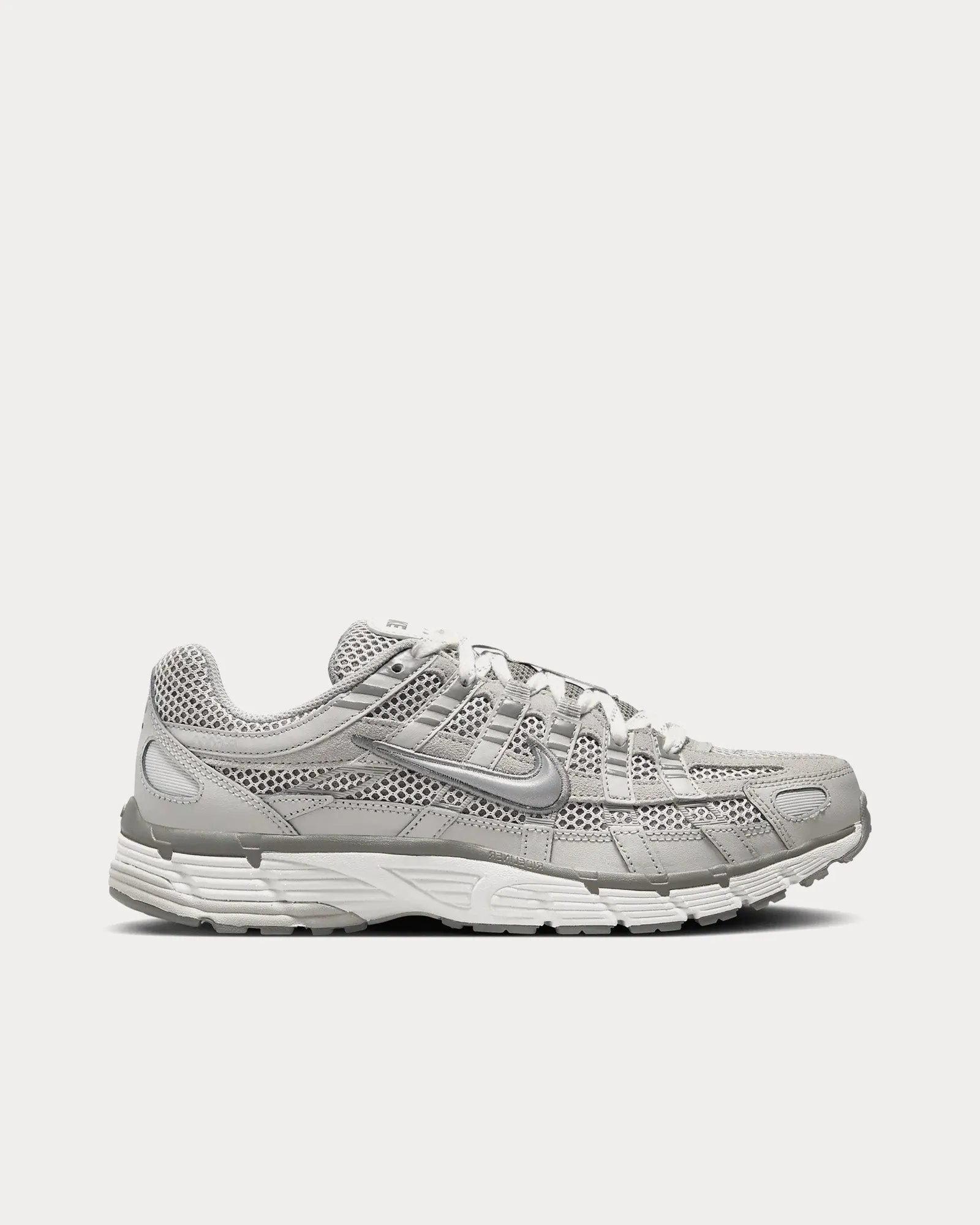 P-6000 Premium Light Iron Ore / Photon Dust / Flat Pewter / Metallic Silver Low Top Sneakers