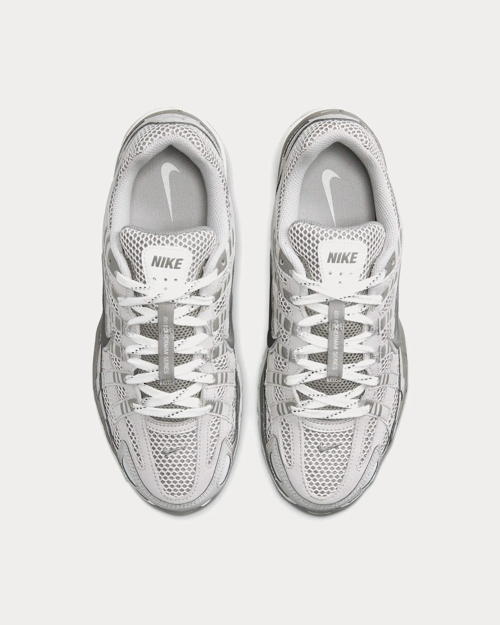 P-6000 Premium Light Iron Ore / Photon Dust / Flat Pewter / Metallic Silver Low Top Sneakers