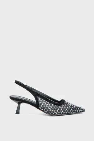 Party Wear Sling Back IP4014-Black