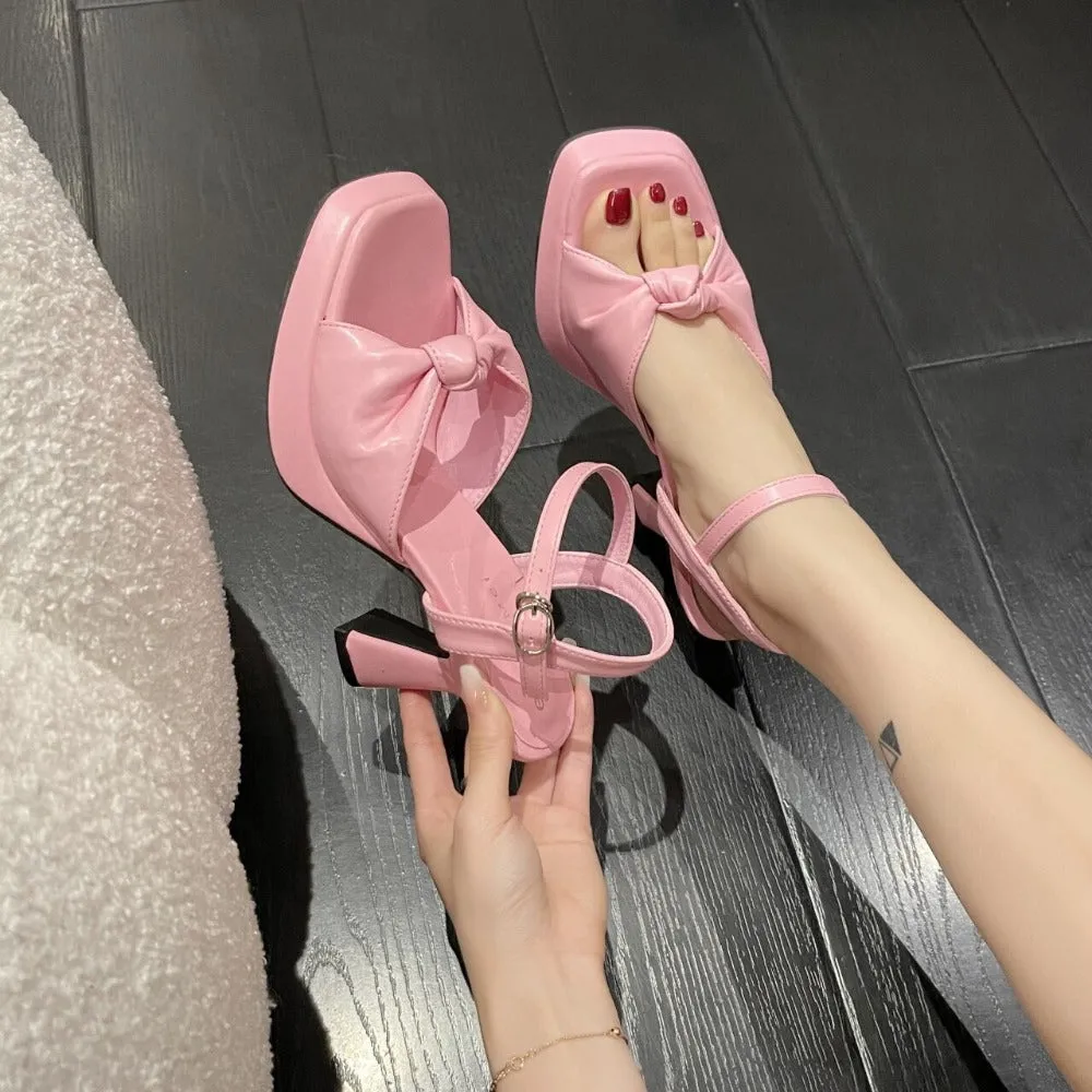 Platform Chunky High Heels