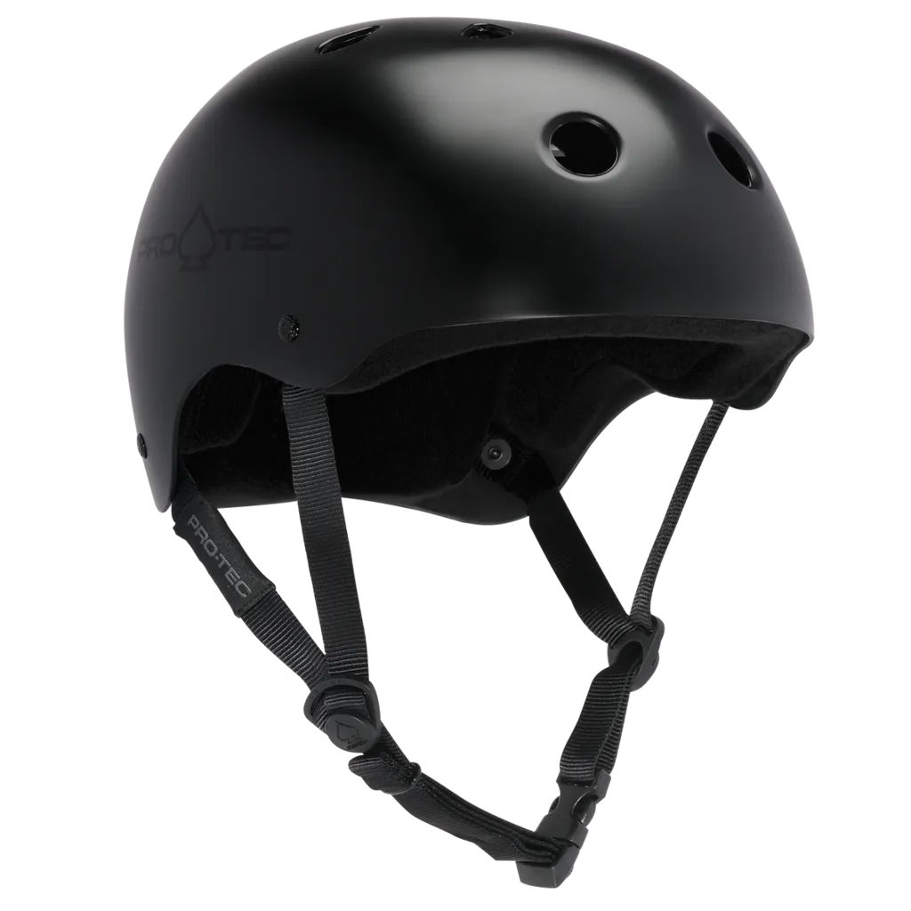 PRO-TEC - CLASSIC SKATE BLACK HELMET