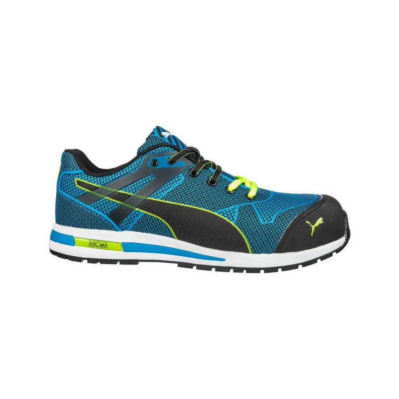 Puma Blaze Knit Blue Lace Up Composite Toe Safety Shoe With Scuff Cap (643067) (Pre-Order)