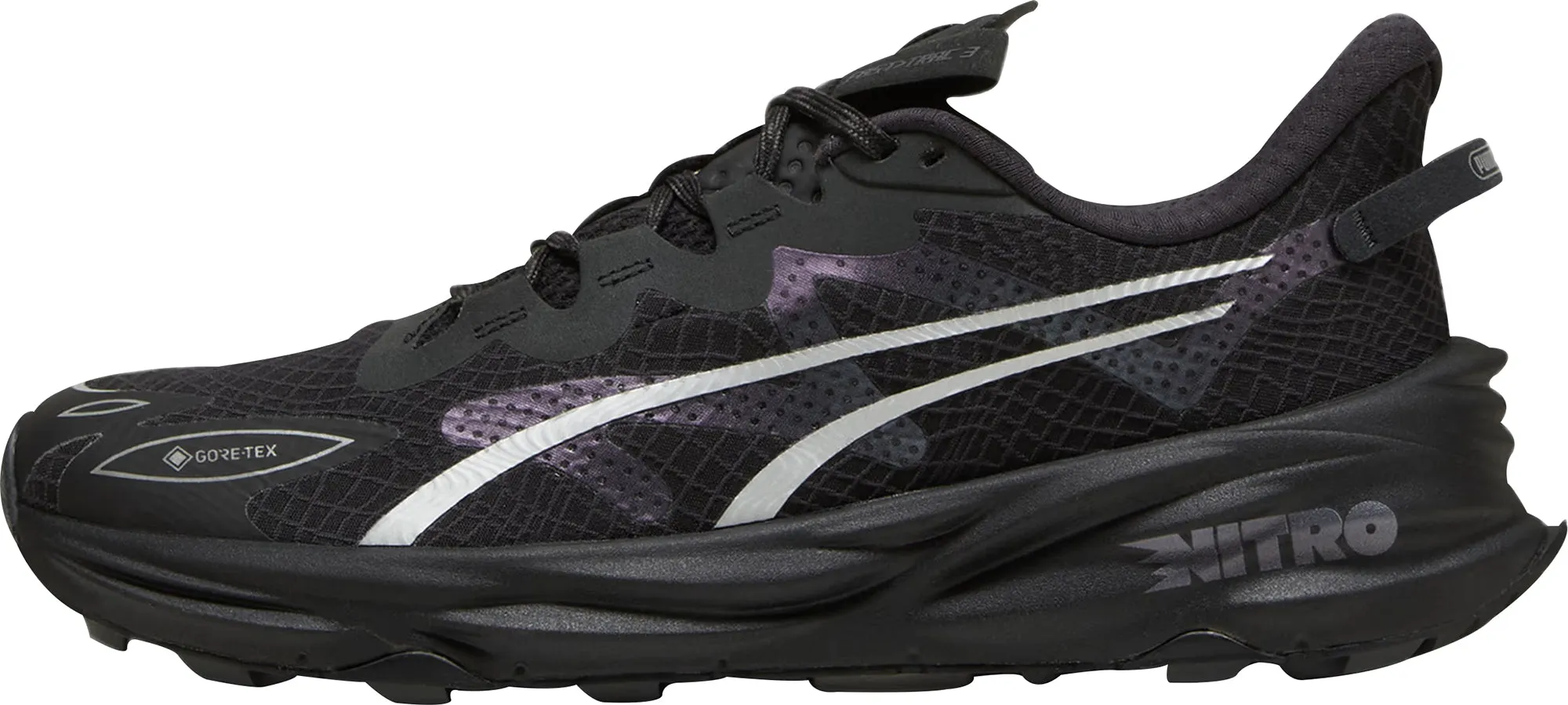 Puma Fast-Trac Nitro 3 GORE-TEX Mens Trail Running Shoes - Black