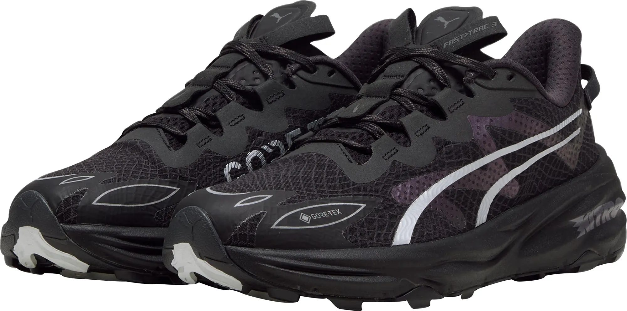 Puma Fast-Trac Nitro 3 GORE-TEX Mens Trail Running Shoes - Black