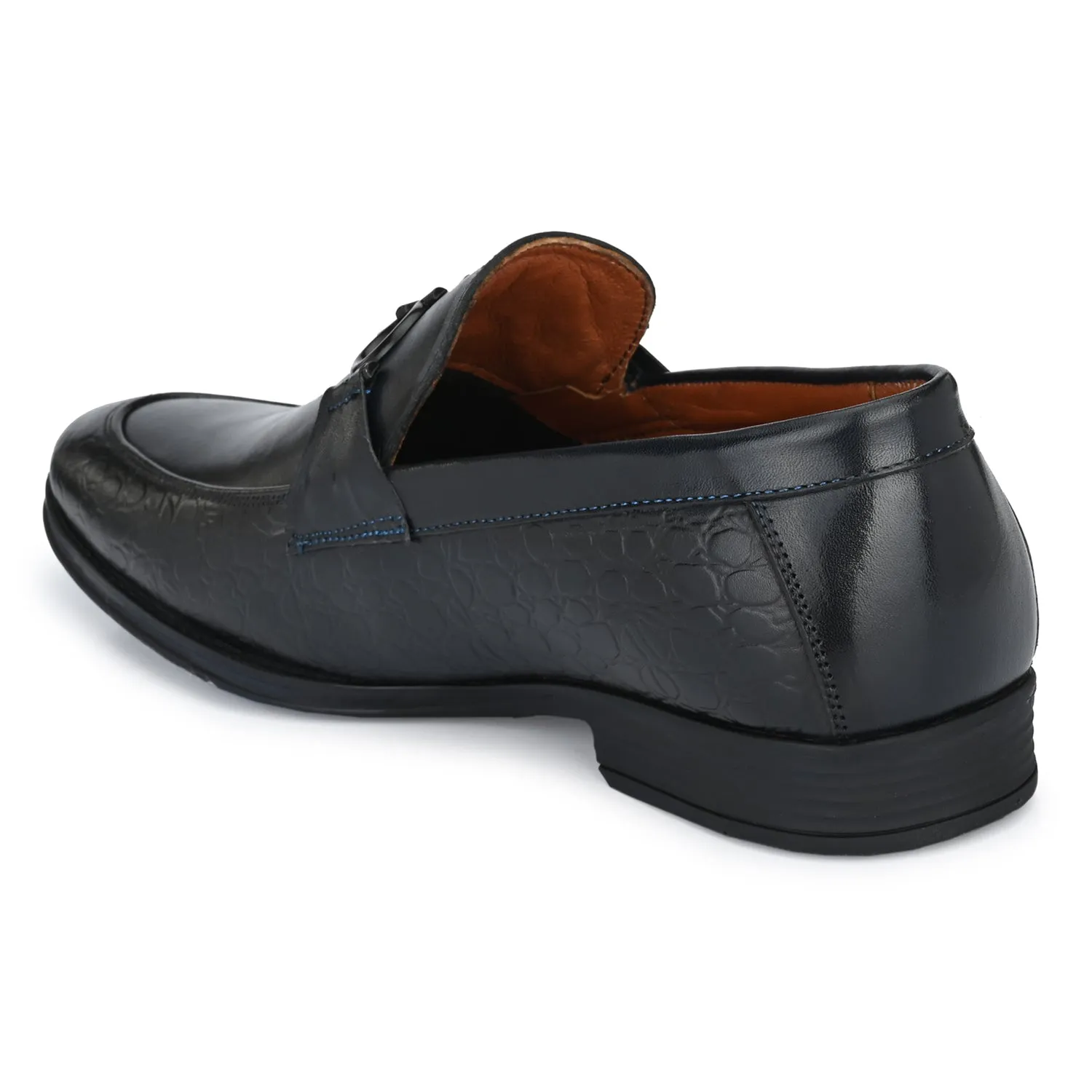 Saul Luxury Pure Leather Dress Classics Blue (Sale@349)