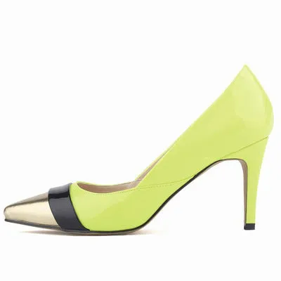 Sleek and Stylish Fine Color Coating Women's Shoes
