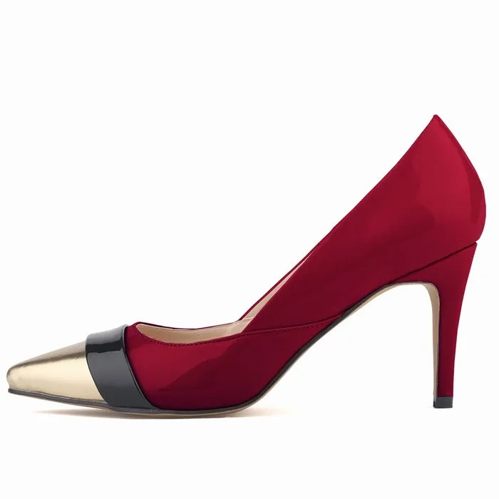 Sleek and Stylish Fine Color Coating Women's Shoes