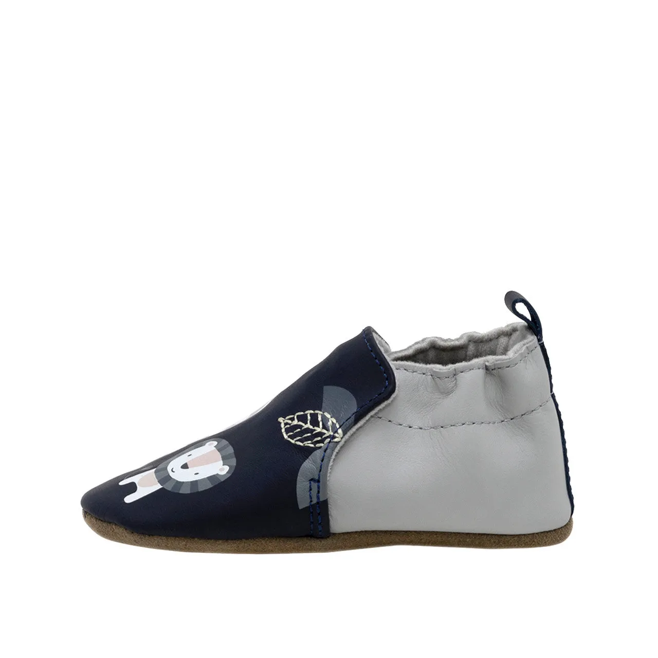 Soft Sole Baby Hello World - Navy