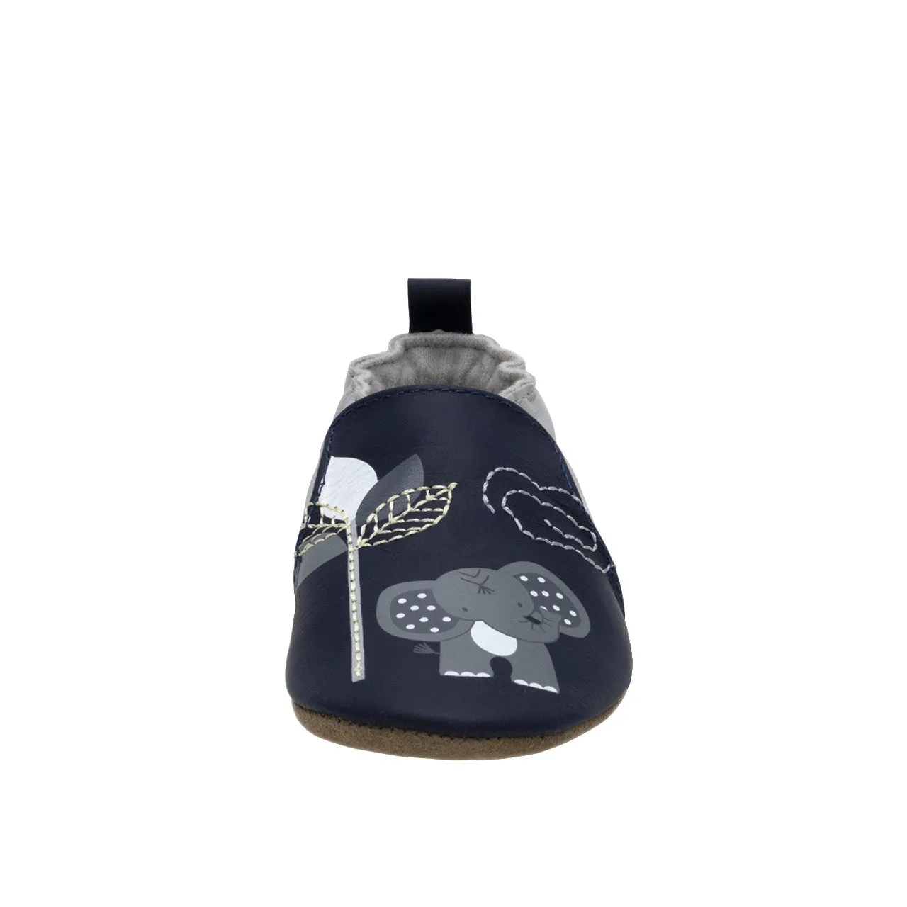Soft Sole Baby Hello World - Navy