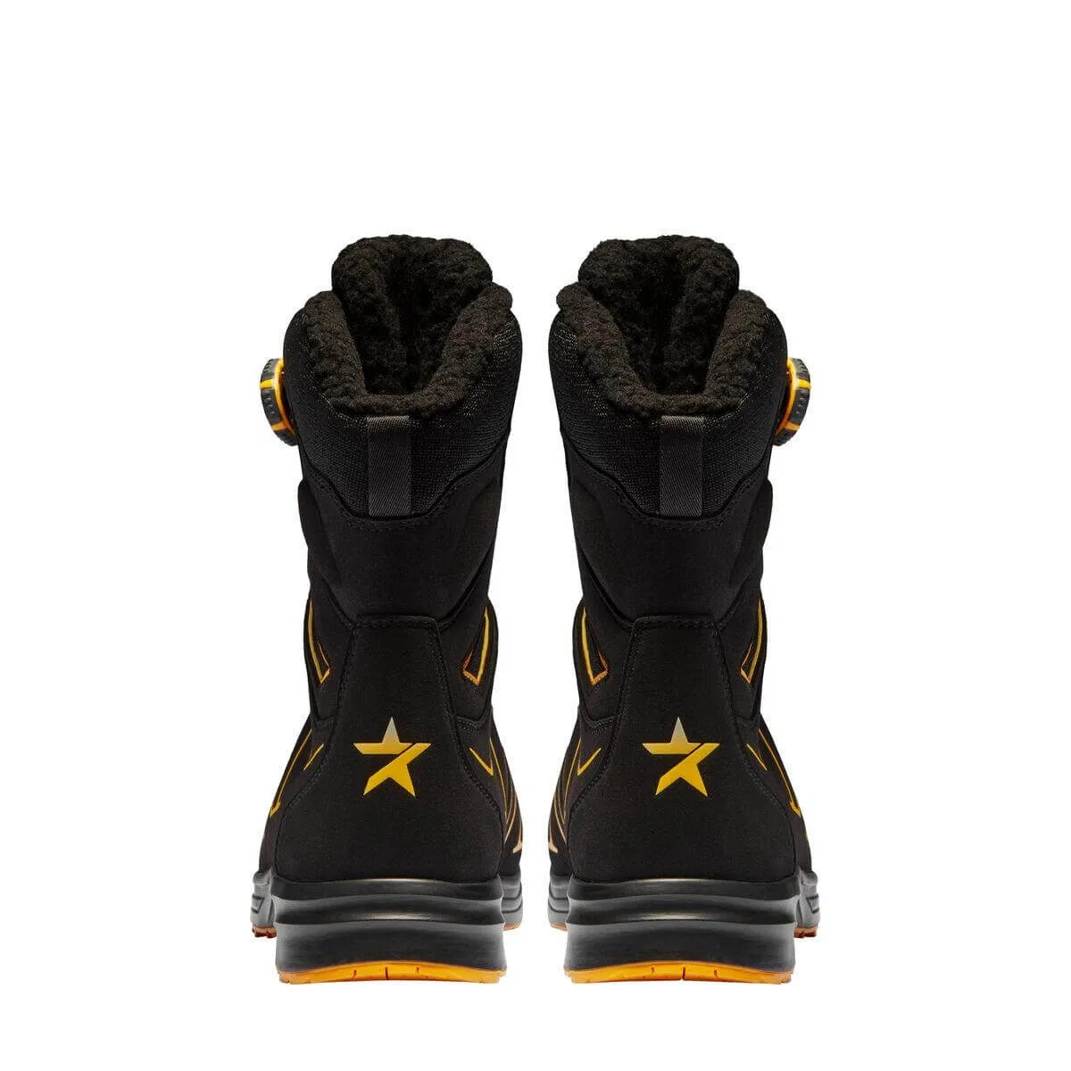 Solid Gear by Snickers 61004 Shore Lightweight High Leg Wide Fit BOA S3 Compoite Toe Cap Safety Boots