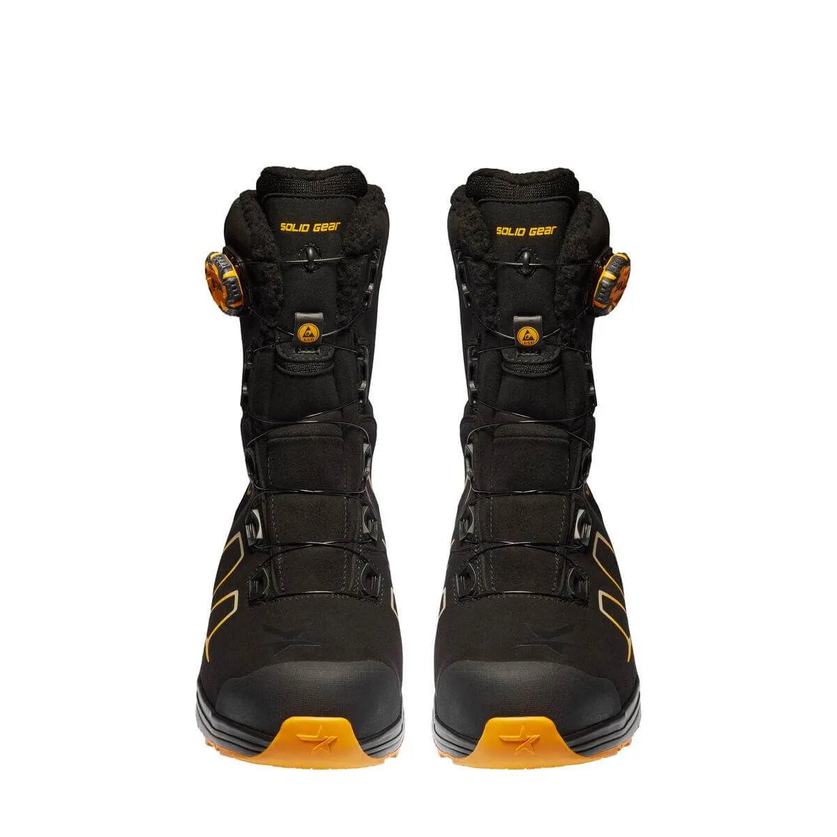 Solid Gear by Snickers 61004 Shore Lightweight High Leg Wide Fit BOA S3 Compoite Toe Cap Safety Boots